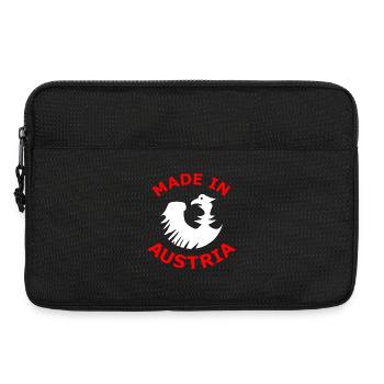 Made in Austria Eagle Logo Silhouette - Laptop bag 13" - black - Front