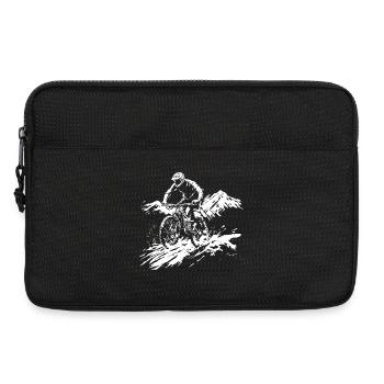 Mountain bike - Laptop bag 13" - black - Front