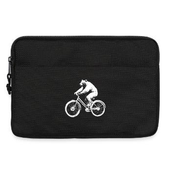 Bicycle Bear - Sacoche pour ordinateur portable 13 pouces - noir - Devant