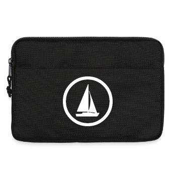 Voile - Sacoche pour ordinateur portable 13 pouces - noir - Devant