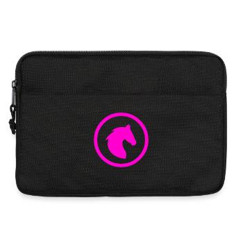 Pferde - Laptoptasche 13" - Schwarz - Vorne