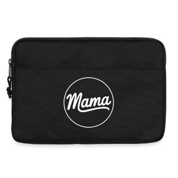 Mama Circle Emblem - Laptop bag 13" - black - Front