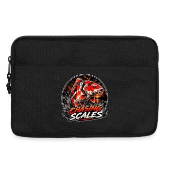 Chasing Scales Koi-Karpfen-Splash-Design - Laptoptasche 13" - Schwarz - Vorne
