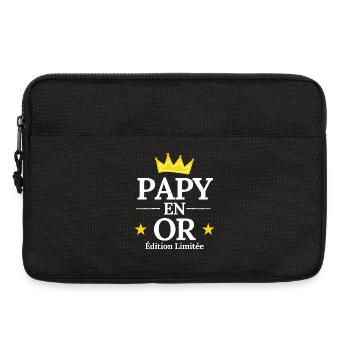 Papy en Or Édition Limitée - Sacoche pour ordinateur portable 13 pouces - noir - Devant