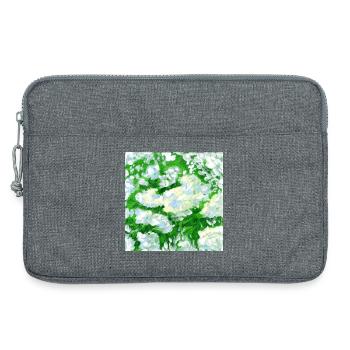 Peintures de sureau - Sacoche pour ordinateur portable 13 pouces - gris chiné - Devant