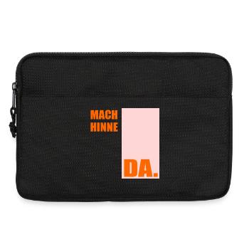 Berlinerisch Zeit Berlin - Laptoptasche 13" - Schwarz - Vorne