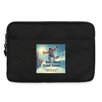 Rouler Hard Drink Smart Mountain Fun - Sacoche pour ordinateur portable 13 pouces - noir - Devant