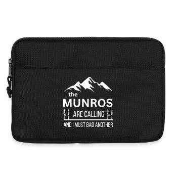 Munro Bagging Berg Scottish Highlands Mountain - Laptop bag 13" - black - Front