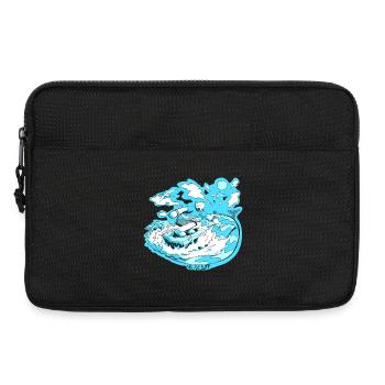 Polar Bear Surfer - Laptop bag 13" - black - Front