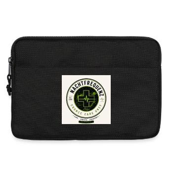 Night Frequency Cosmic Care Unit - Laptop bag 13" - black - Front