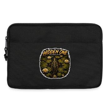 The Hidden One Carp Fishing Design - Laptop bag 13" - black - Front
