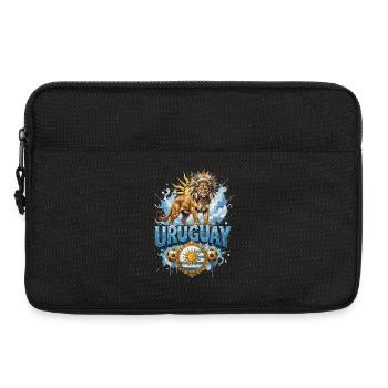 Uruguay - National Mannschaft t-shirt Vorlage  - Laptoptasche 13" - Schwarz - Vorne