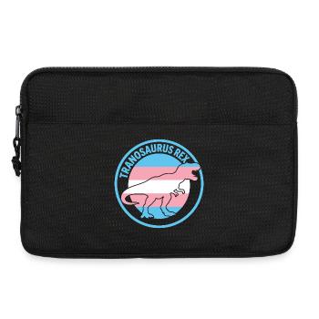 Pride Month LGBTQ - Tranosaurus Rex - Laptop bag 13" - black - Front