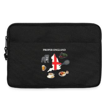 ENGLISH AURA - Laptop bag 13" - black - Front