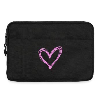 Herz - Laptoptasche 13" - Schwarz - Vorne