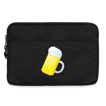 Chope à bière - Sacoche pour ordinateur portable 13 pouces - noir - Devant