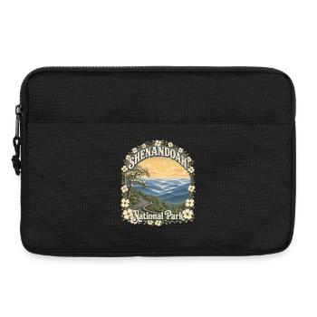 Randonnée dans le parc national de Shenandoah, États-Unis, Virginie - Sacoche pour ordinateur portable 13 pouces - noir - Devant
