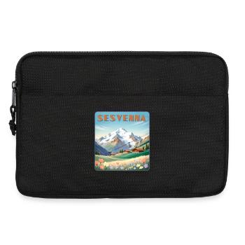 Sesvenna - Laptop bag 13" - black - Front