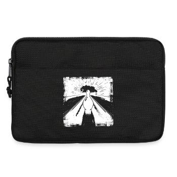 Graphiques de bowling - Sacoche pour ordinateur portable 13 pouces - noir - Devant