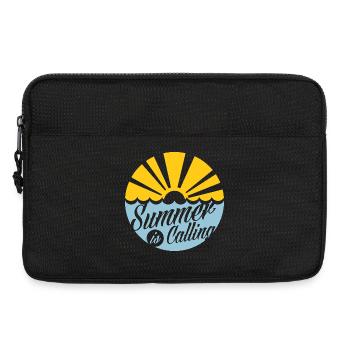 summer-is-calling-white-design - Laptoptasche 13" - Schwarz - Vorne