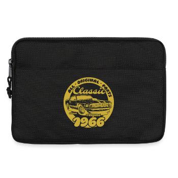 60. Geburtstag - Klassiker Musclecar 08/1966 - Laptoptasche 13" - Schwarz - Vorne