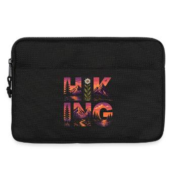 Hiking - Outdoor Adventure - Laptop bag 13" - black - Front