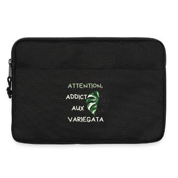 Attention Addict Variegata - Sacoche pour ordinateur portable 13 pouces - noir - Devant