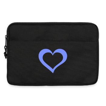 Herz_164 - Laptop bag 13" - black - Front