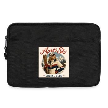 Après Ski Club  - Laptoptasche 13" - Schwarz - Vorne