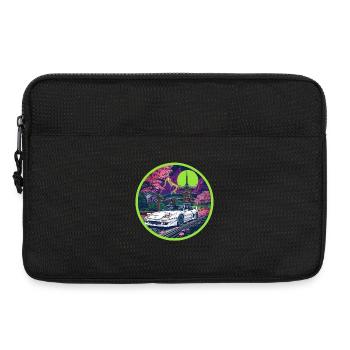 Donnerpagode — Supersportwagen trifft auf das alte Japan - Laptoptasche 13" - Schwarz - Vorne