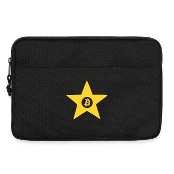Bitcoin Star Goldstar - Laptop bag 13" - black - Front