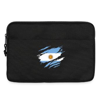 Argentine Drapeau Argentin Argentine - Sacoche pour ordinateur portable 13 pouces - noir - Devant