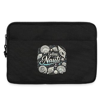 Bachelor Party Women's Shirt Maritime - Getting Nauti Shell - Laptop bag 13" - black - Front