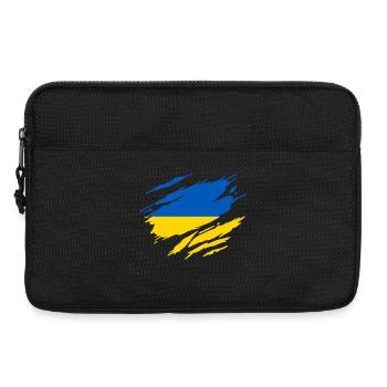 Ukraine Ukrainian flag - Laptop bag 13" - black - Front