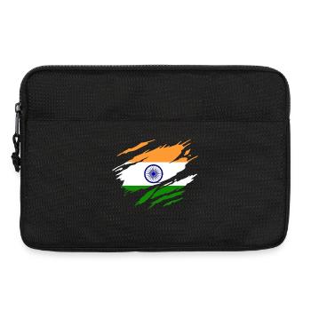 India Indian Flag Indian - Laptop bag 13" - black - Front