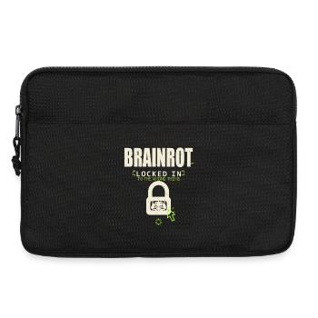 Brainrott Locked In - Sacoche pour ordinateur portable 13 pouces - noir - Devant