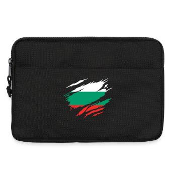 Bulgaria Bulgarian Flag - Laptop bag 13" - black - Front