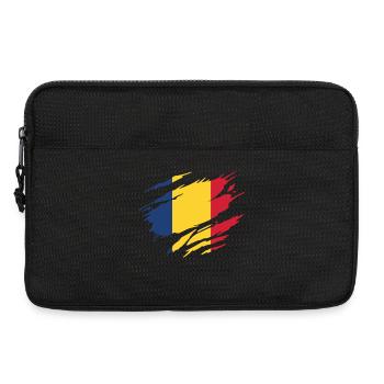 Romania Romanian Flag Romanian - Laptop bag 13" - black - Front