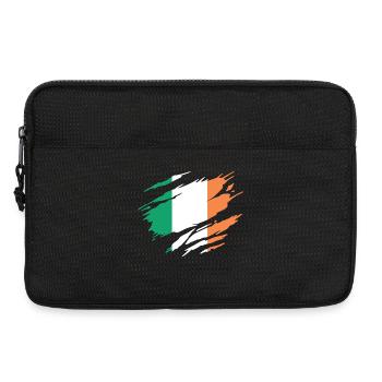 Ireland Irish Flag - Laptop bag 13" - black - Front