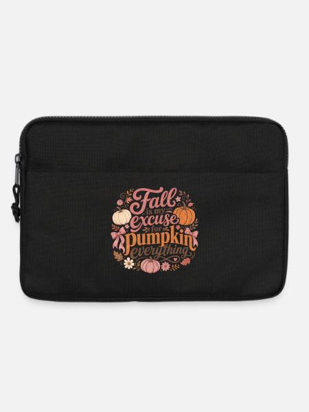 Pumpkin design for pumpkin fans - Laptop bag 13" - black