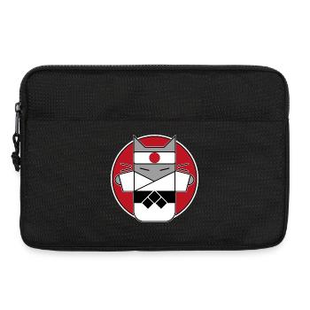 Judo Cat - Sacoche pour ordinateur portable 13 pouces - noir - Devant