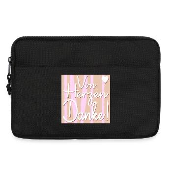 Appreciation Thank you - Laptop bag 13" - black - Front