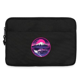 Retro 80er JDM AE86 Fuji Dragon Emblem - Laptoptasche 13" - Schwarz - Vorne