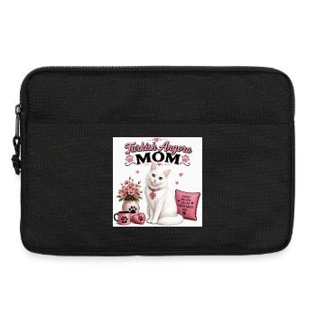 Maman turque d’angora - Sacoche pour ordinateur portable 13 pouces - noir - Devant