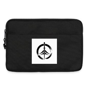 Japan Zen Circle - Laptop bag 13" - black - Front