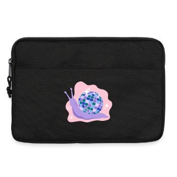 Escargot Disco Ball - Sacoche pour ordinateur portable 13 pouces - noir - Devant