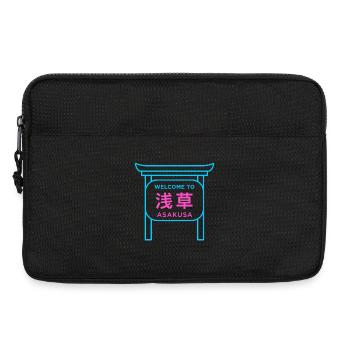Welcome to Asakusa - Sacoche pour ordinateur portable 13 pouces - noir - Devant