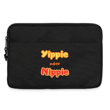 Yippie ou Nippie - Sacoche pour ordinateur portable 13 pouces - noir - Devant