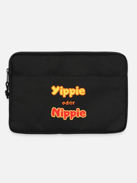 Yippie or Nippie - Laptop bag 13" - black