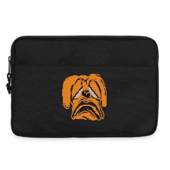 Sad Dog - Sacoche pour ordinateur portable 13 pouces - noir - Devant